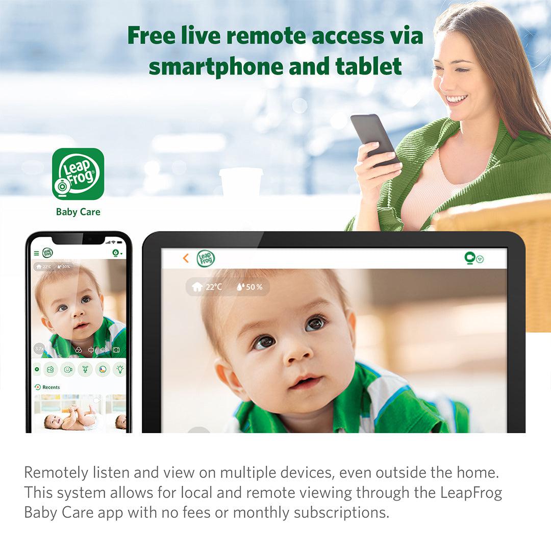 Leapfrog LF815 HD Smart Wifi Video Monitor-Baby Monitors- | Natural Baby Shower