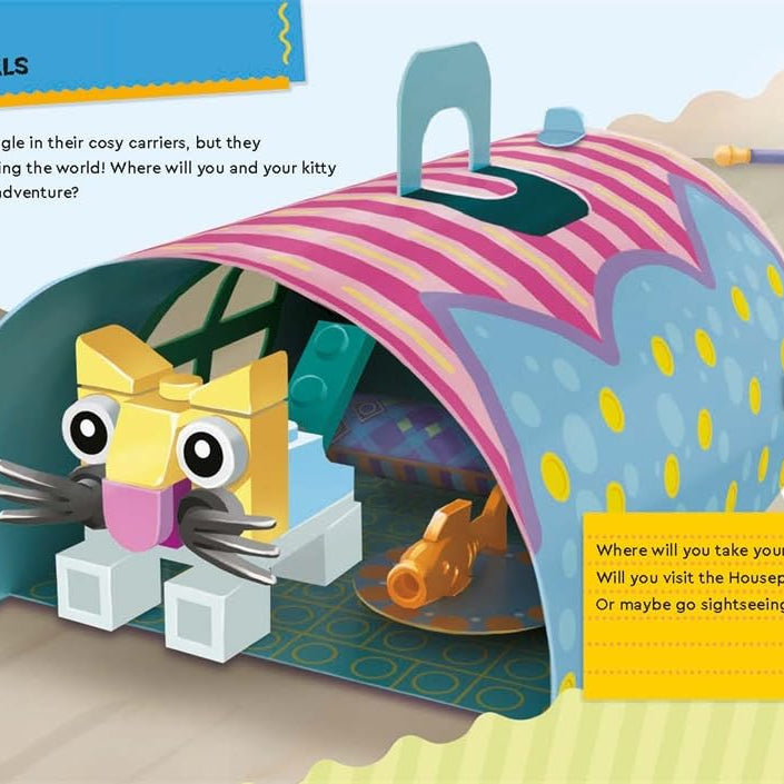 Лего - Миниатюрные домашние животные с фигурками: изготовление и складывание рукоделия