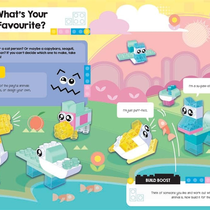 Лего - LEGO® Классика: Книга занятий на английском языке с фигуркой и постройками за 5 минут