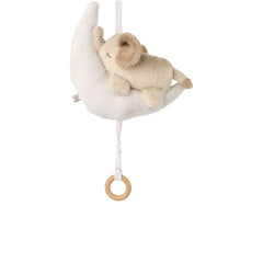 Liewood Mandy Baby Elephant Music Mobile - Mist / Sandy-Baby Mobiles-Mist / Sandy-ONE SIZE | Natural Baby Shower