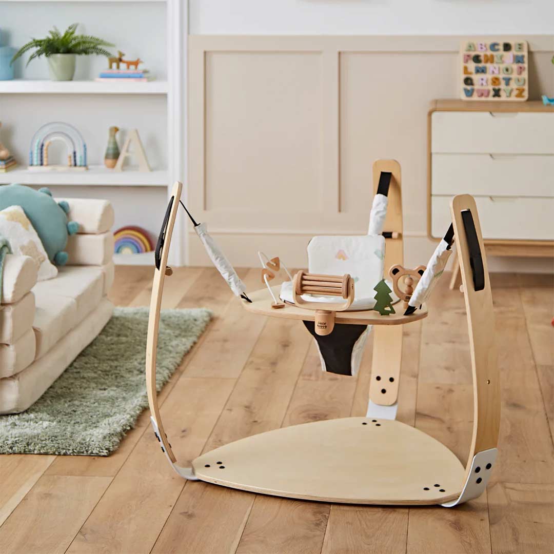 Little Hoppa Bouncer - Mono Mountain-Play Gyms-Mono Mountain-One Size | Natural Baby Shower