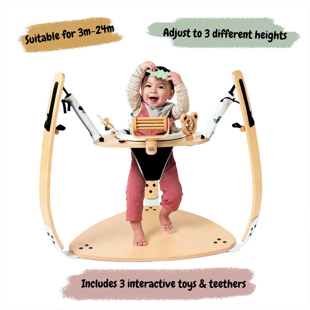 Little Hoppa Bouncer - Mono Mountain-Play Gyms-Mono Mountain-One Size | Natural Baby Shower