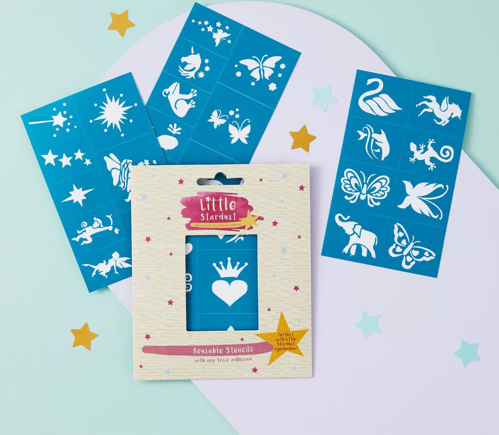 Little Stardust - Çocuk Yüz ve Vücut Makyaj Şablonu