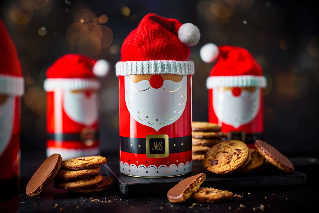 M&S Food - Солёное карамельное печенье с шоколадом