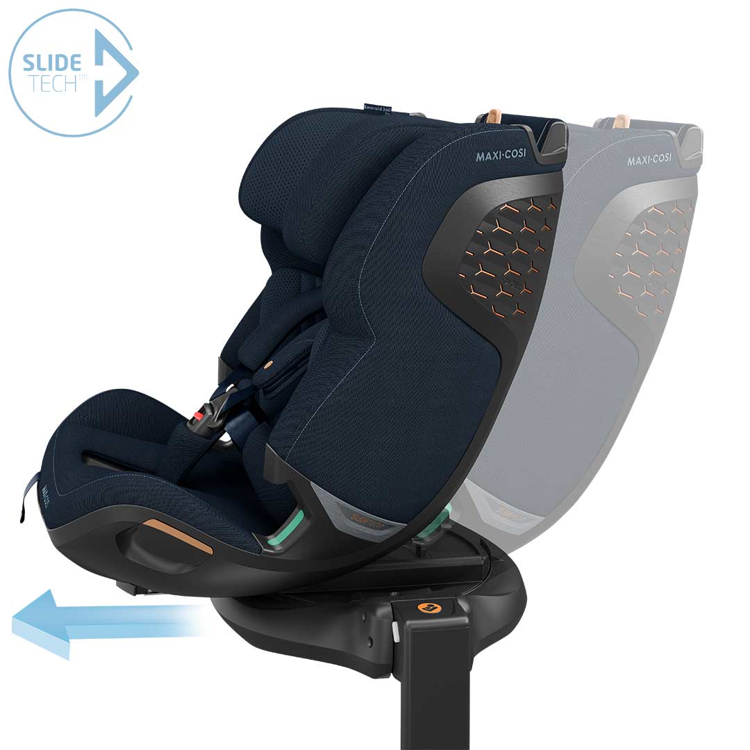 Maxi-Cosi Emerald 360 Pro Car Seat - Authentic Blue-Car Seats-Authentic Blue- | Natural Baby Shower