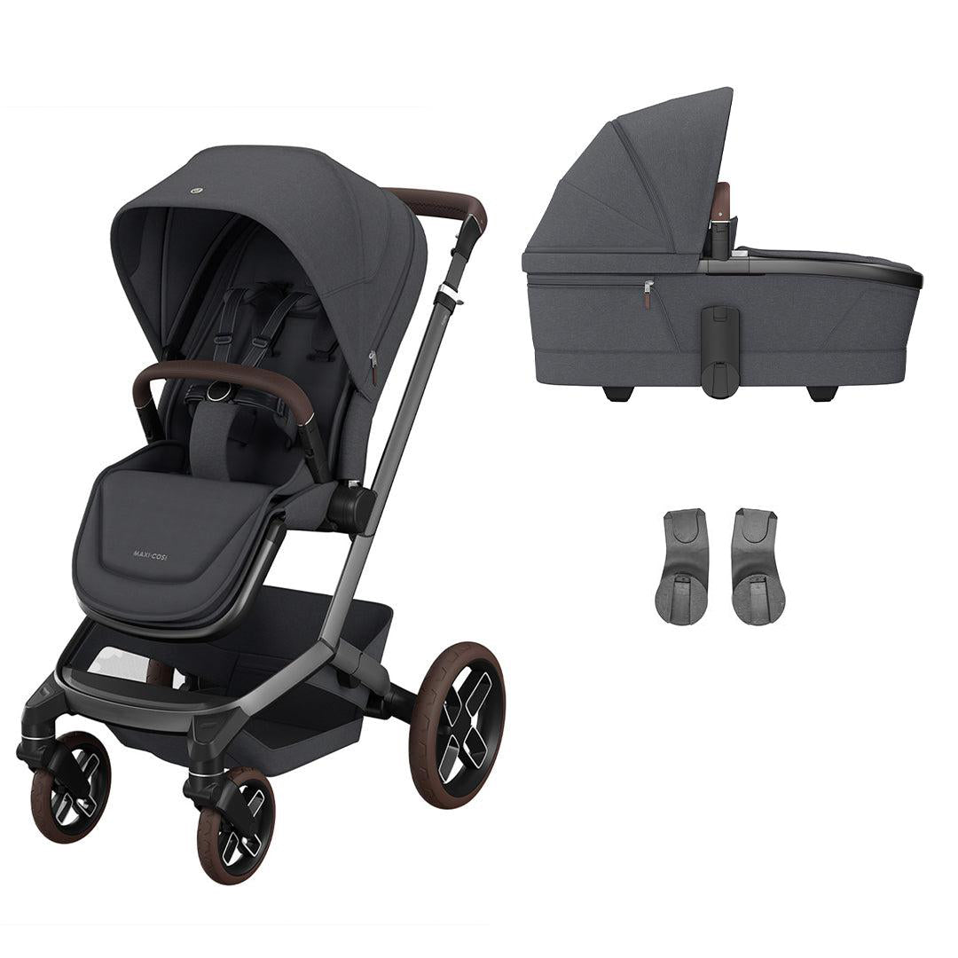 Maxi-Cosi Fame Pushchair - Twillic Graphite-Strollers-Twillic Graphite- | Natural Baby Shower