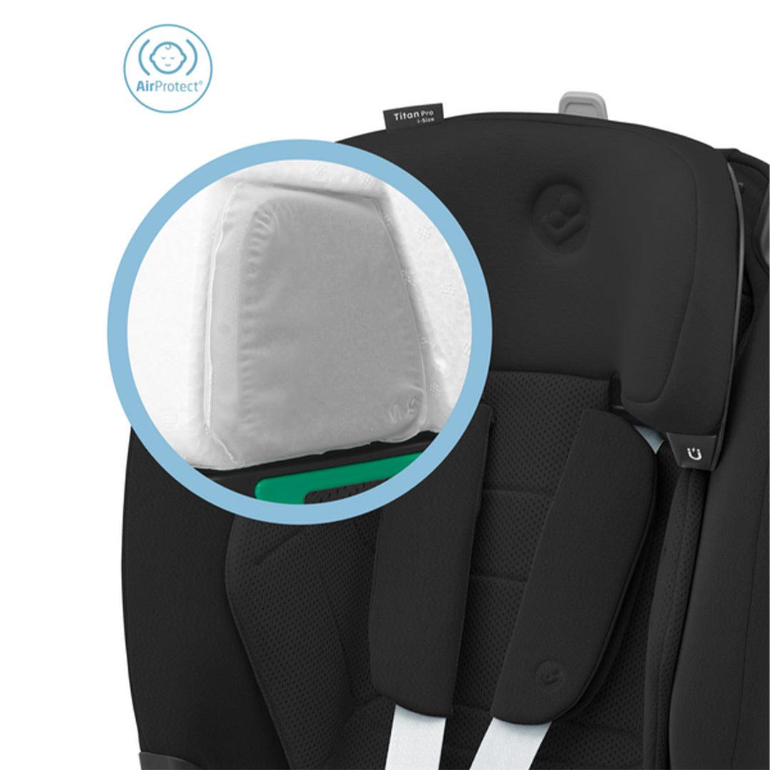 Maxi-Cosi Titan Pro i-Size Car Seat - Authentic Black-Car Seats-Authentic Black- | Natural Baby Shower