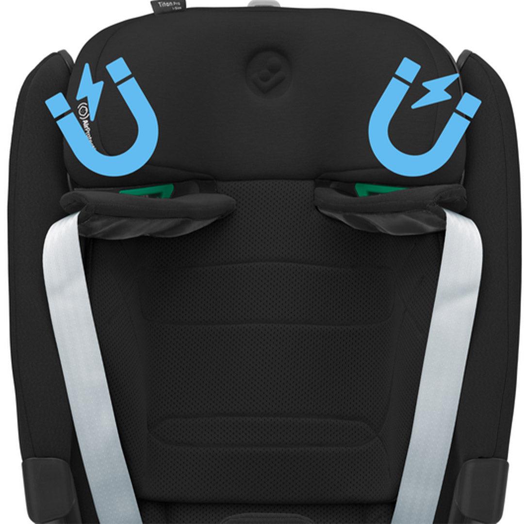 Maxi-Cosi Titan Pro i-Size Car Seat - Authentic Black-Car Seats-Authentic Black- | Natural Baby Shower