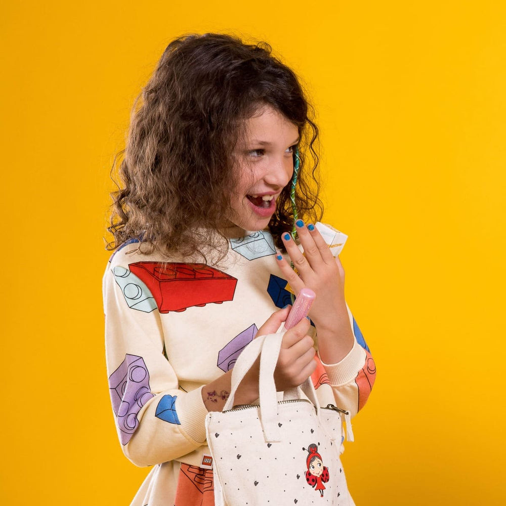 Miss Nella - Ярко-синий блестящий съемный лак для ногтей