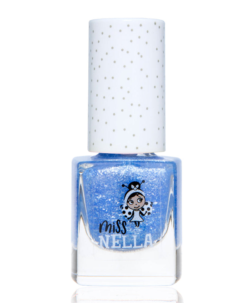 Miss Nella - Небесно-голубой съемный лак для ногтей