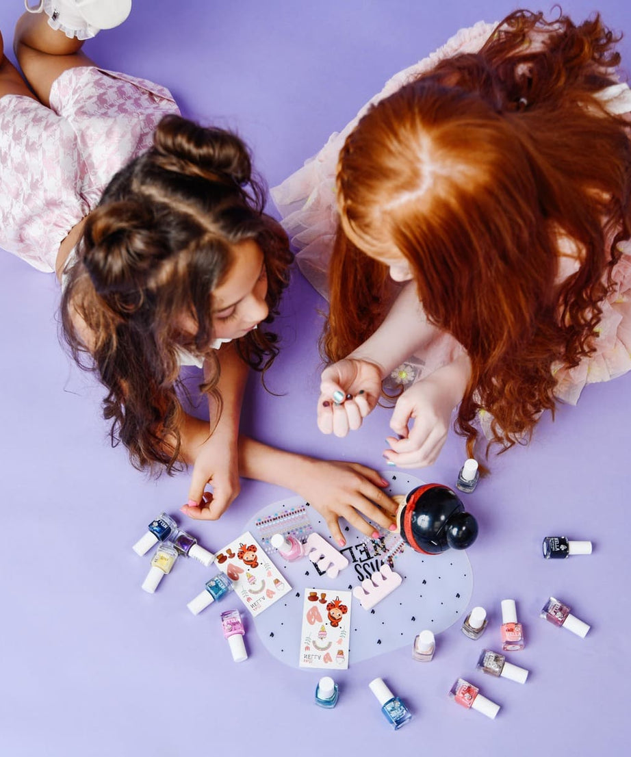 Miss Nella - Блестящий Зеленый Сверкающий Съемный Лак для Ногтей