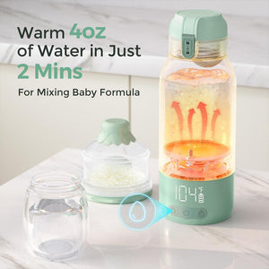 Momcozy Portable Milk Warmer for Travel-Bottle Warmers- | Natural Baby Shower