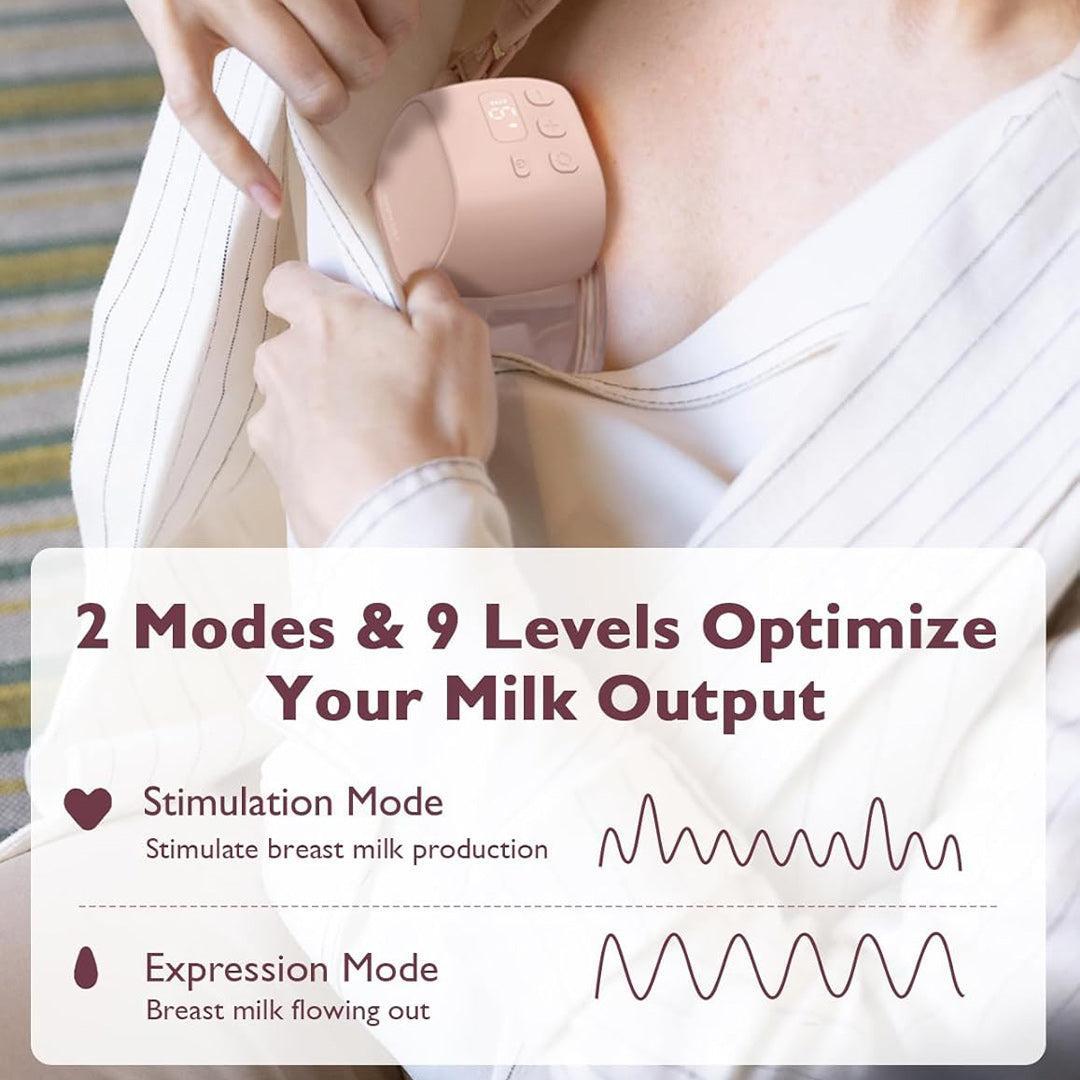 Momcozy S9 Pro Breast Pump - Pink-Breast Pumps-Pink- | Natural Baby Shower