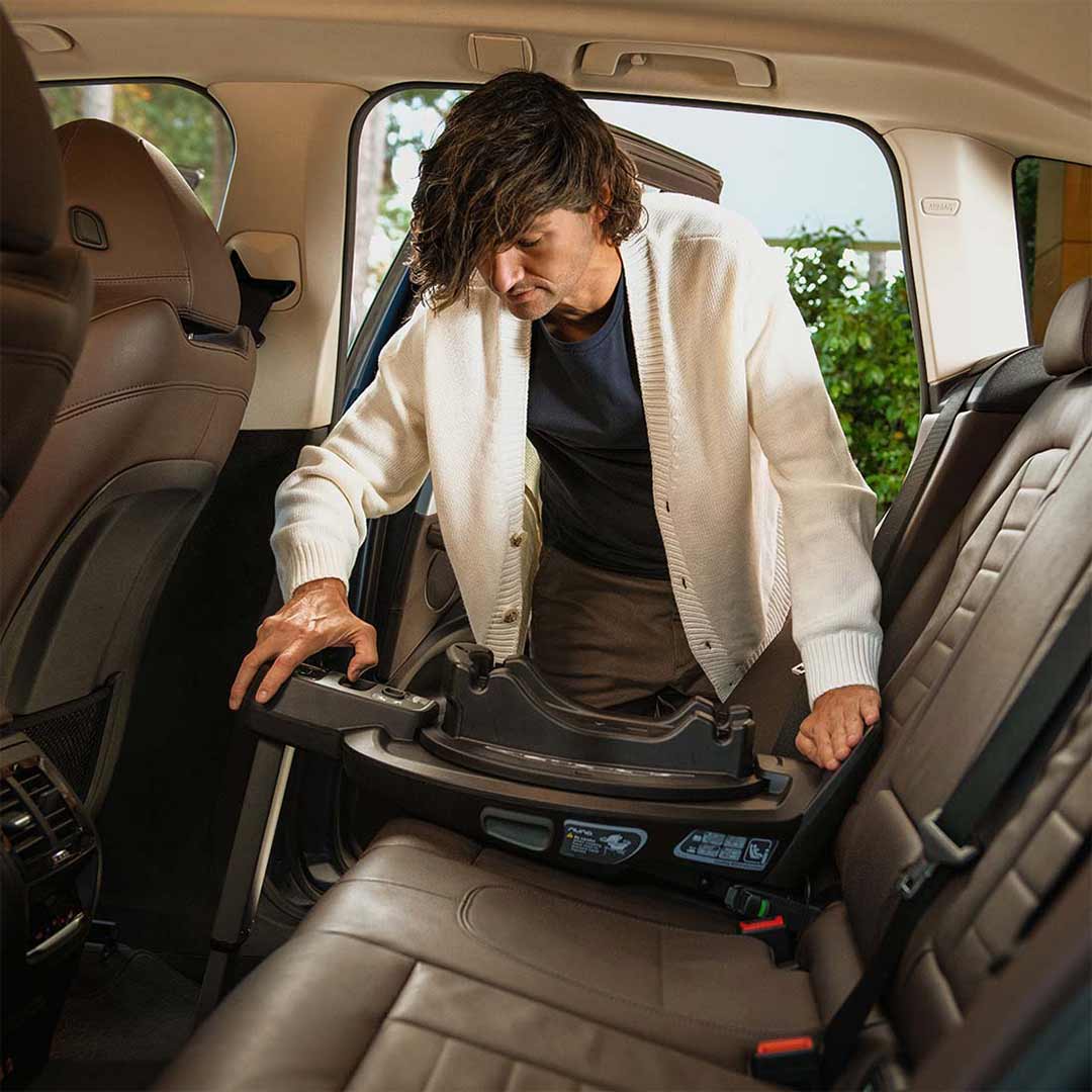 Nuna TRIV lx + ARRA Flex Travel System - Caviar-Travel Systems-Caviar- | Natural Baby Shower