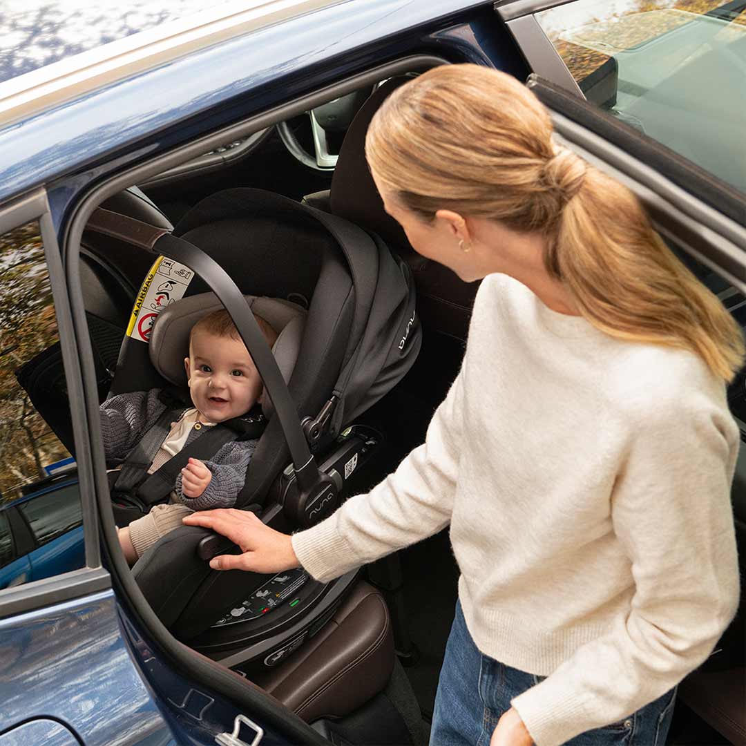 Nuna TRIV lx + ARRA Flex Travel System - Caviar-Travel Systems-Caviar- | Natural Baby Shower