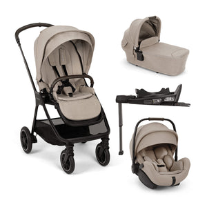 Nuna TRIV NEXT with ARRA FLEX & BASE CURV Travel System Bundle-Travel Systems-Chateau- | Natural Baby Shower