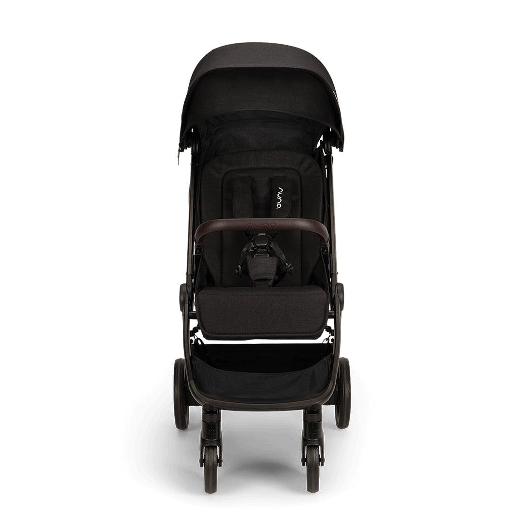Nuna TRVL LX Compact Stroller - Caviar-Strollers-Caviar- | Natural Baby Shower