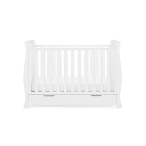 Obaby Stamford Mini 3 Piece Room Set - White-Nursery Sets- | Natural Baby Shower