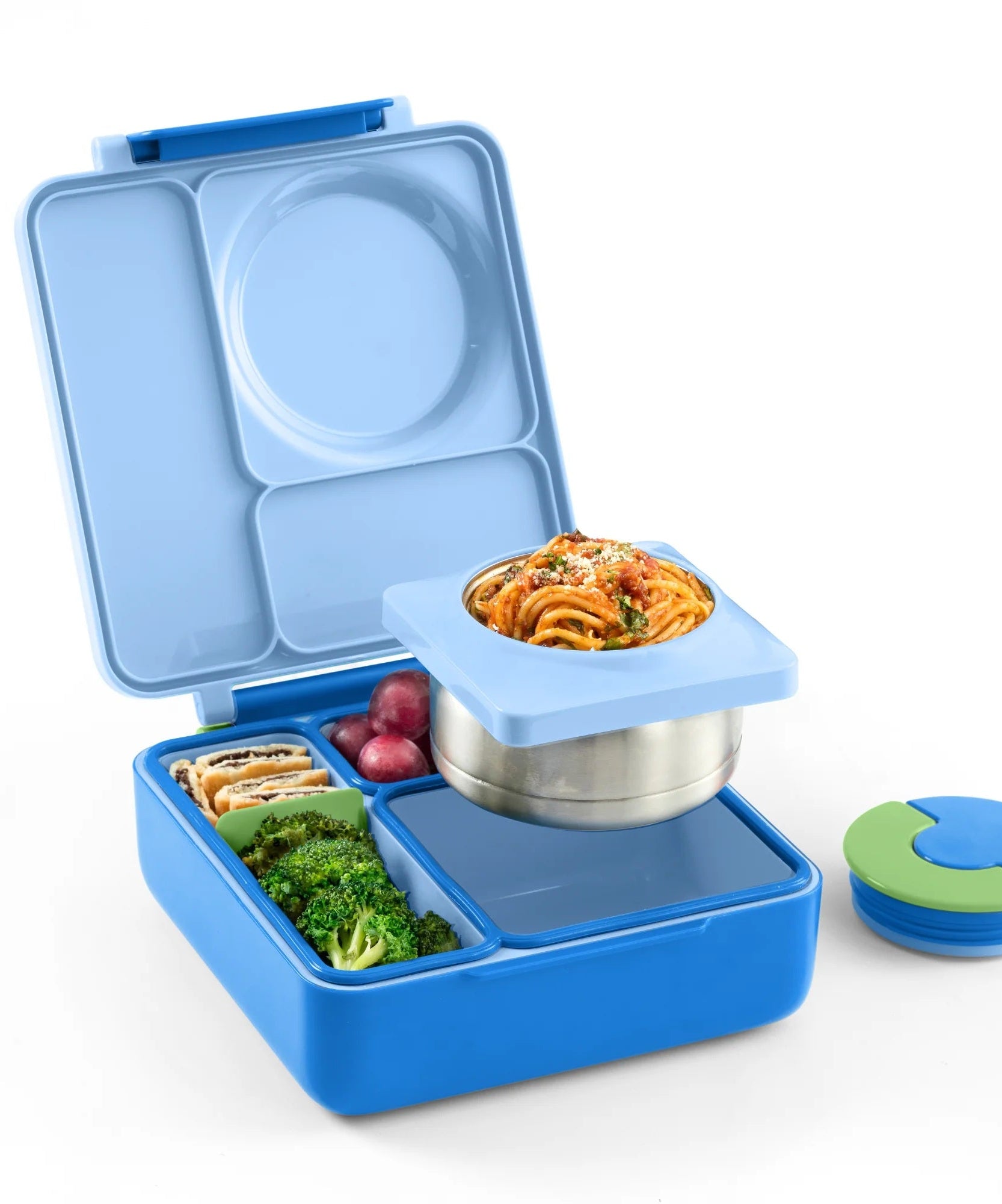 Omiebox - Теплоизоляционный ланчбокс цвета морской волны Bento