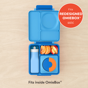 Omiebox - OmieBottle силиконовая бутылка без BPA, синяя