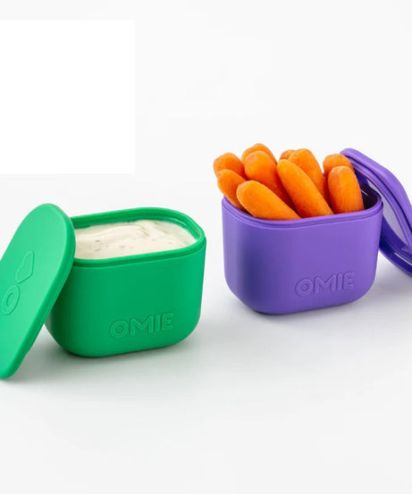 Omiebox - Внутренние отделения для Bento коробки UP 2 шт. фиолетовый/зелёный