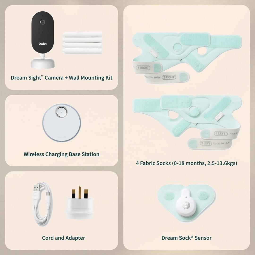 Owlet Dream Duo - Mint-Baby Monitors-Mint- | Natural Baby Shower