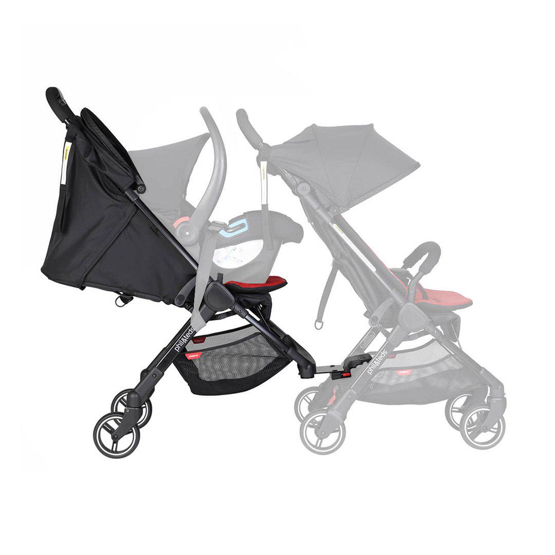 [Bundled] Phil & Teds Go Double Kit-Strollers- | Natural Baby Shower