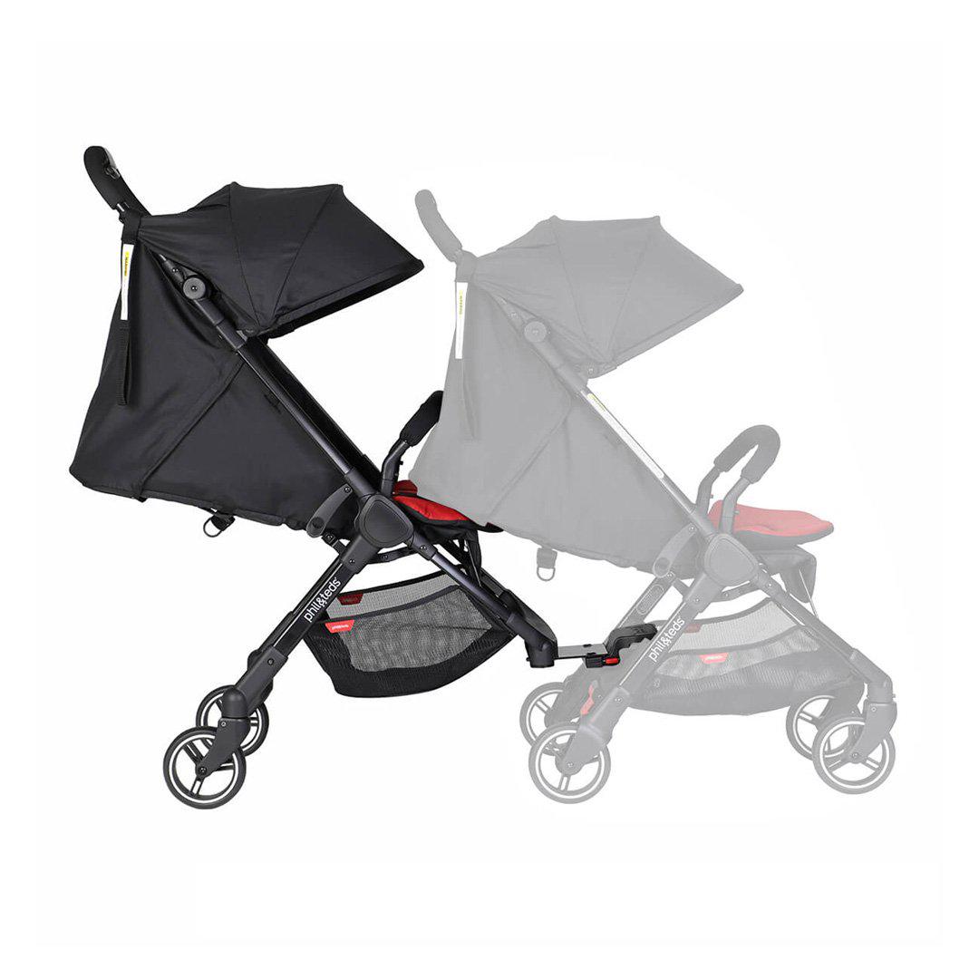 [Bundled] Phil & Teds Go Double Kit-Strollers- | Natural Baby Shower