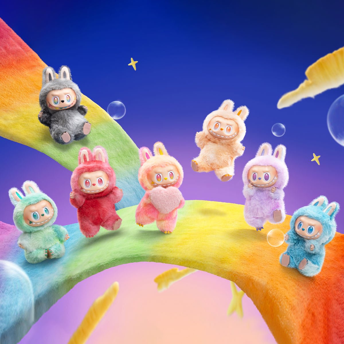 Pop Mart - Orijinal Big İnto Energy Serisi Vinil Peluş Bebek Süpriz Kör Paket