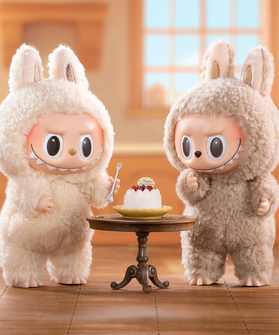 Pop Mart - Оригинальный Labubu THE MONSTERS: Захватывающий макарон виниловая плюшевая кукла сюрприз слепой пакет