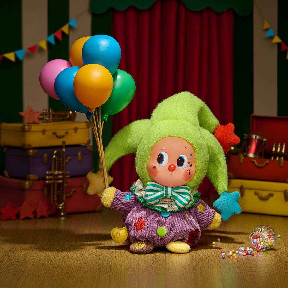 Pop Mart - Оригинальная серия Why So Özel Виниловая плюшевая кукла Сюрприз Слепой пакет