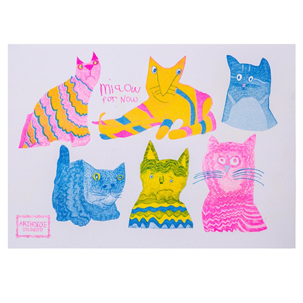 Portico Designs - Arthouse Unlimited Miaow A5 Твердый переплет Ежедневник