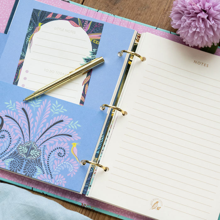 Portico Designs - Сара Миллер: Органайзер-планер с изображением страусов и пальм