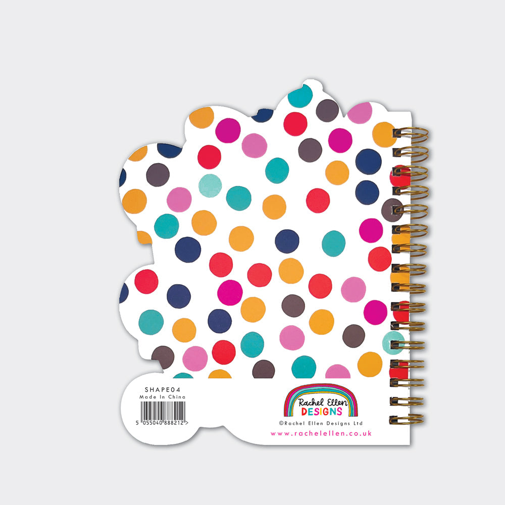 Rachel Ellen - Тетрадь с проволочной обложкой в форме собаки в пятнах