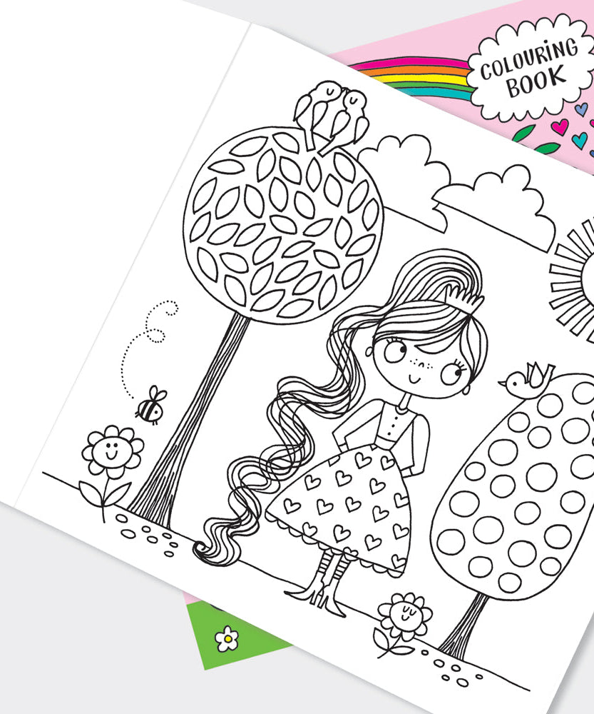 Rachel Ellen - Раскраска Сказочная принцесса