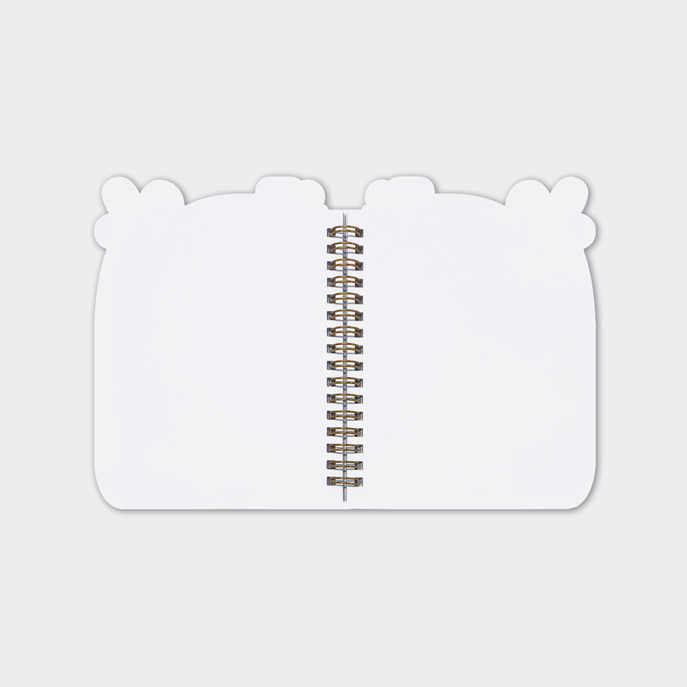 Rachel Ellen - Блокнот с проволочной пружиной в форме фламинго