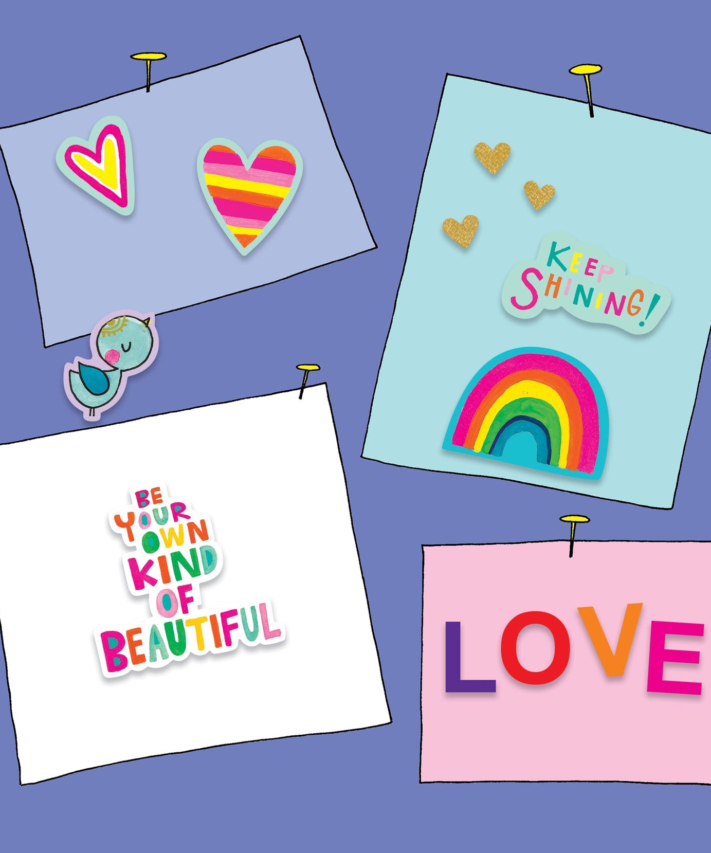 Rachel Ellen - Книга для раскрашивания и занятий Grl Pwr Çıkartma Sahnesi