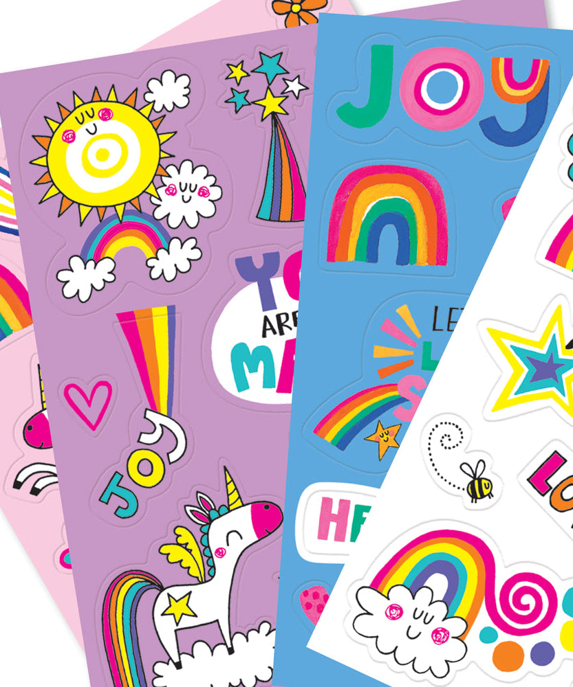 Rachel Ellen - Радостные маленькие наклейки Çıkartma Kitapları