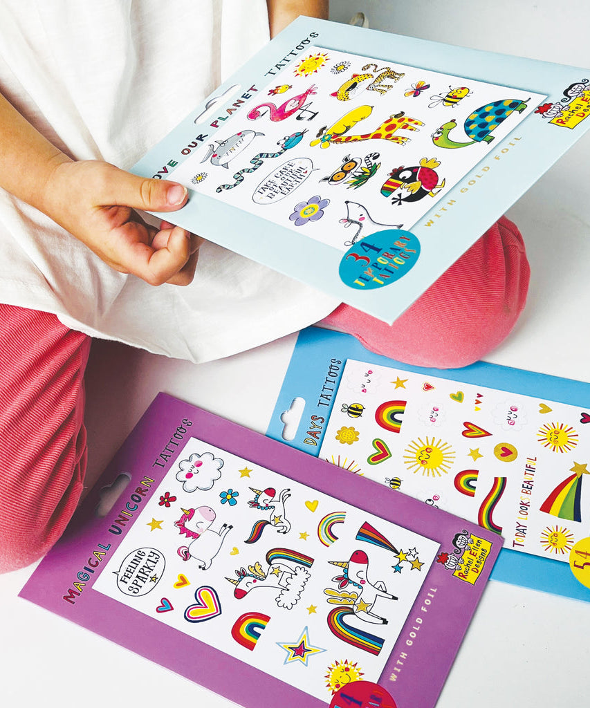 Rachel Ellen - Временные детские татуировки Love Our Planet