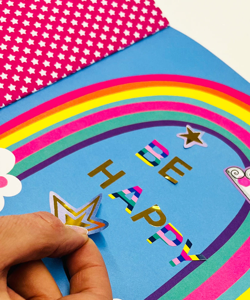 Rachel Ellen - Moondance Сцена с наклейками Раскраска и книга с заданиями