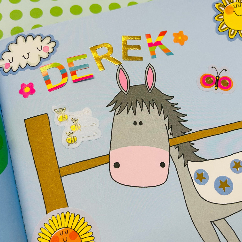 Rachel Ellen - На ферме Наклейка сцена Раскраска и книга с заданиями