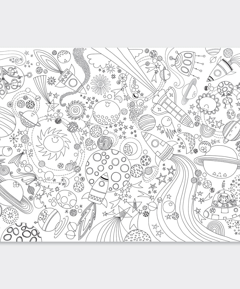 Rachel Ellen - Постеры для раскрашивания To The Moon Dev Boyama