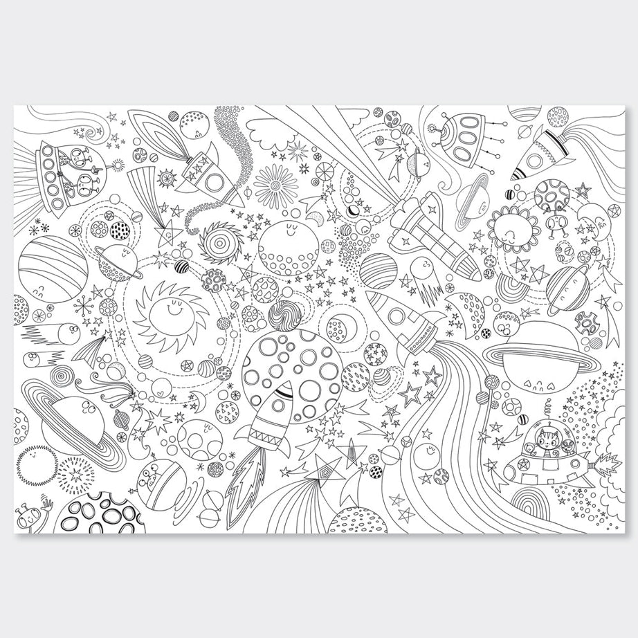 Rachel Ellen - Постеры для раскрашивания To The Moon Dev Boyama