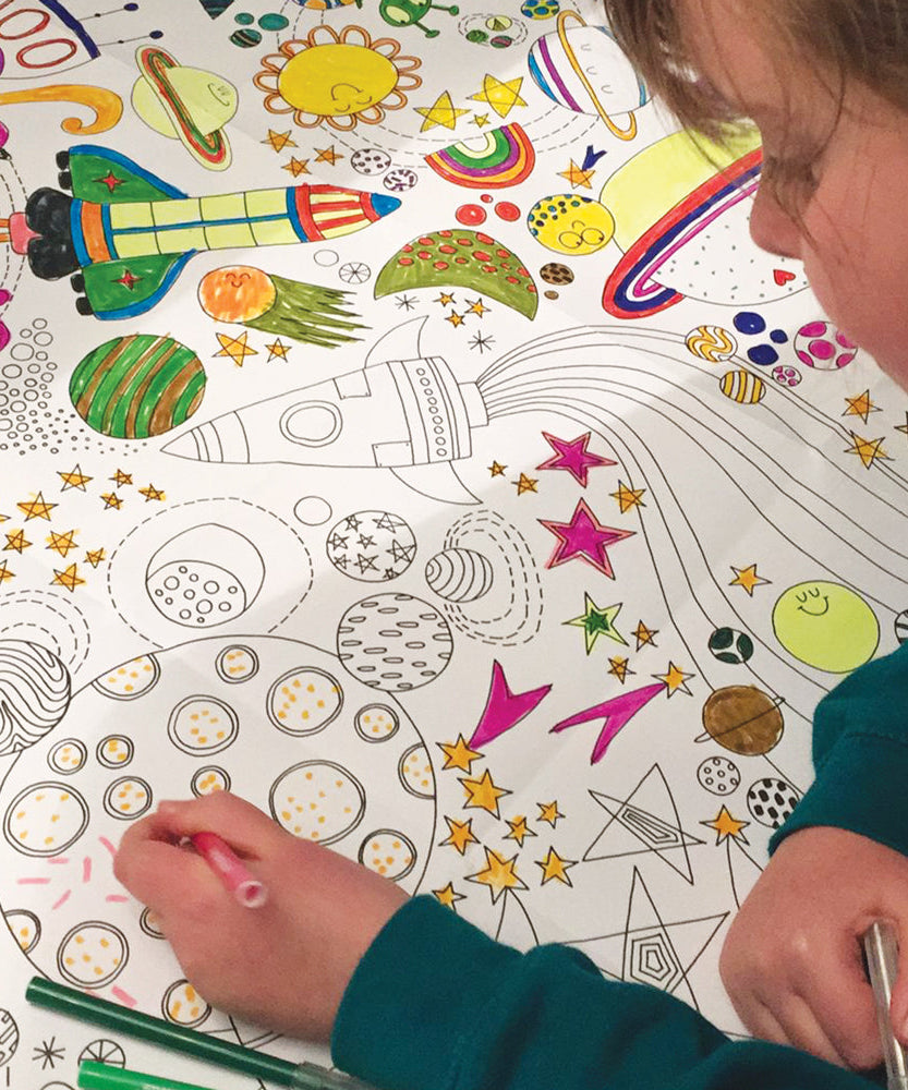 Rachel Ellen - Постеры для раскрашивания To The Moon Dev Boyama