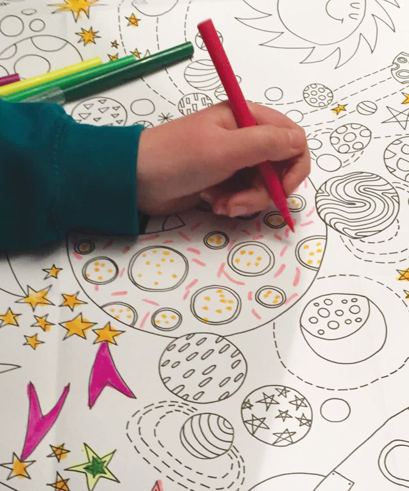 Rachel Ellen - Постеры для раскрашивания To The Moon Dev Boyama