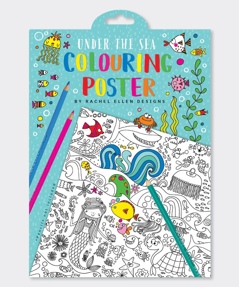 Rachel Ellen - Подводный мир Dev Раскраска Постеры