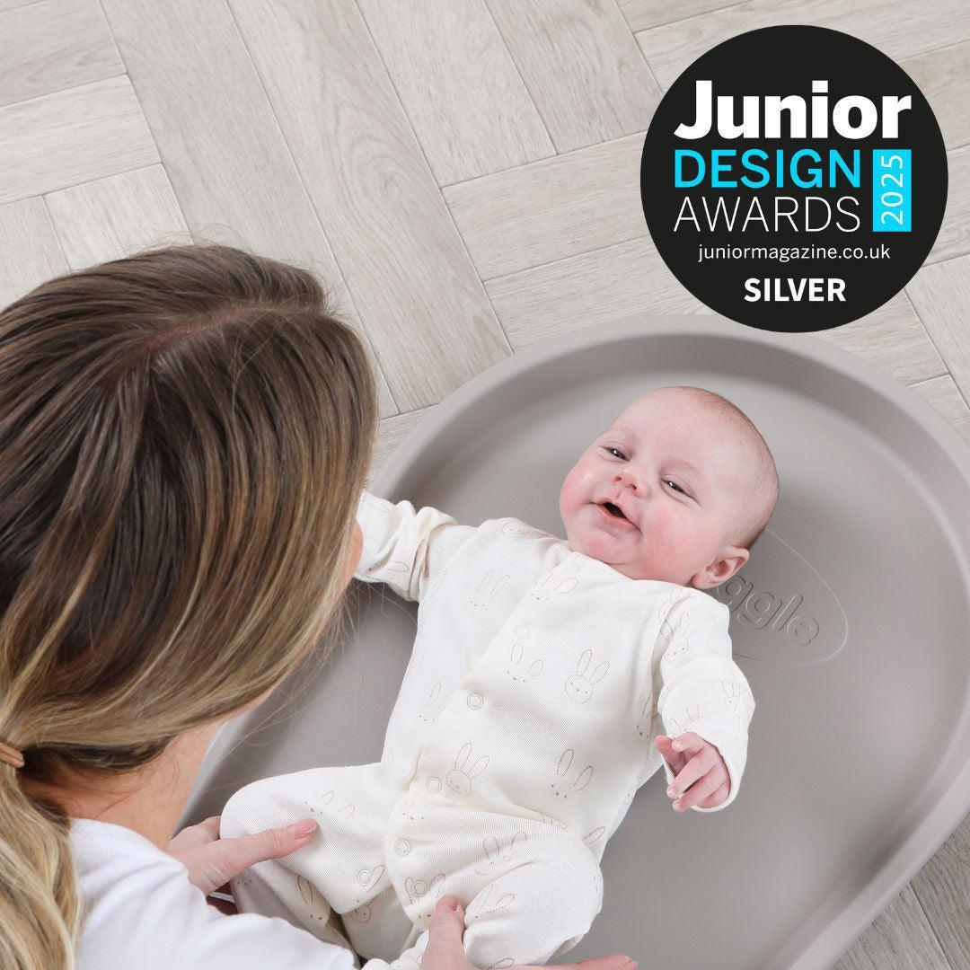 Shnuggle Squishy Changing Mat - Grey-Changing Mats- | Natural Baby Shower