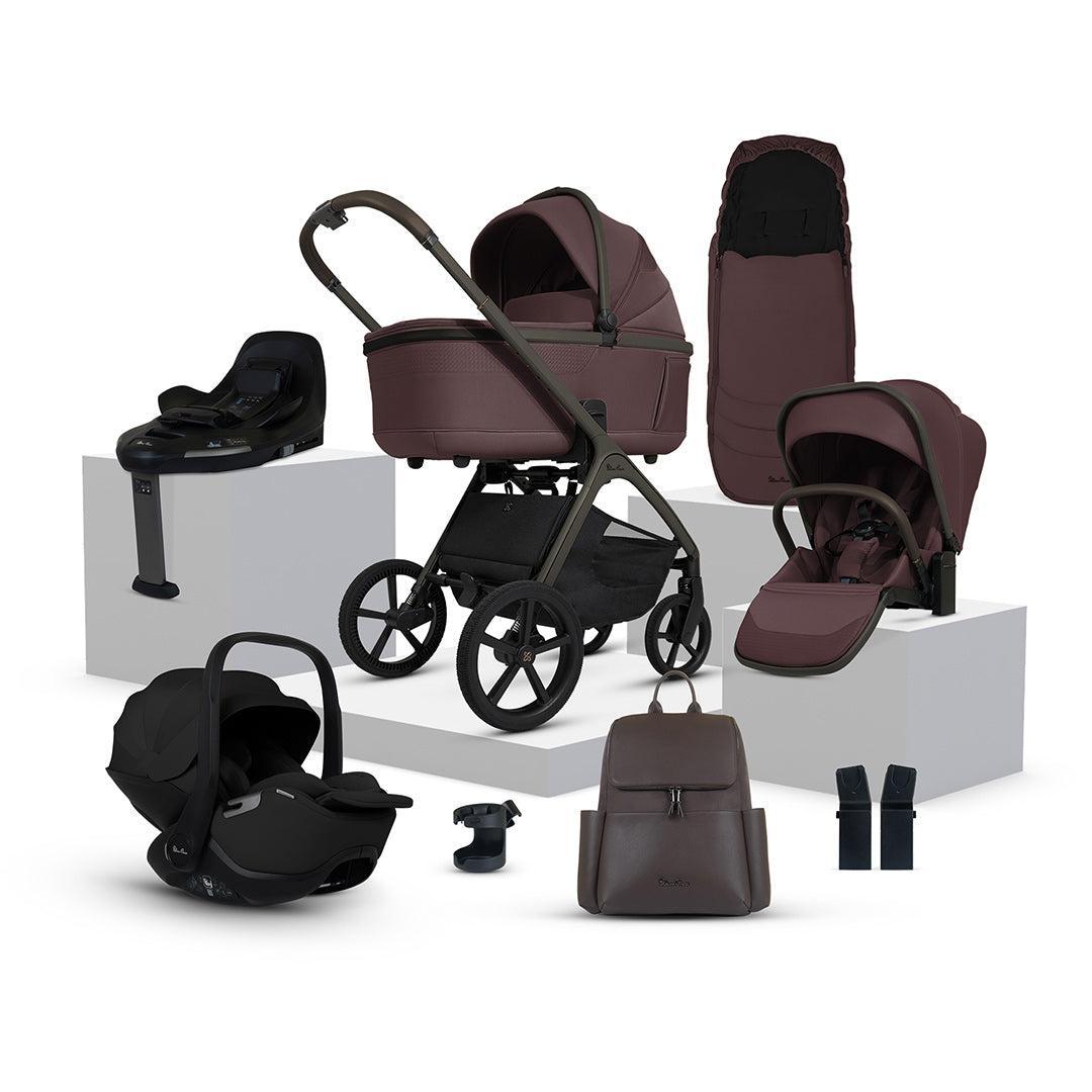 Silver Cross Cove Ultimate 360 Bundle-Travel Systems-Damson- | Natural Baby Shower