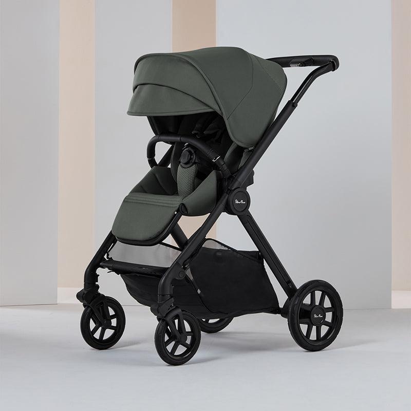 Silver Cross Reef 2 + Cloud T Travel System-Travel Systems-Pewter- | Natural Baby Shower