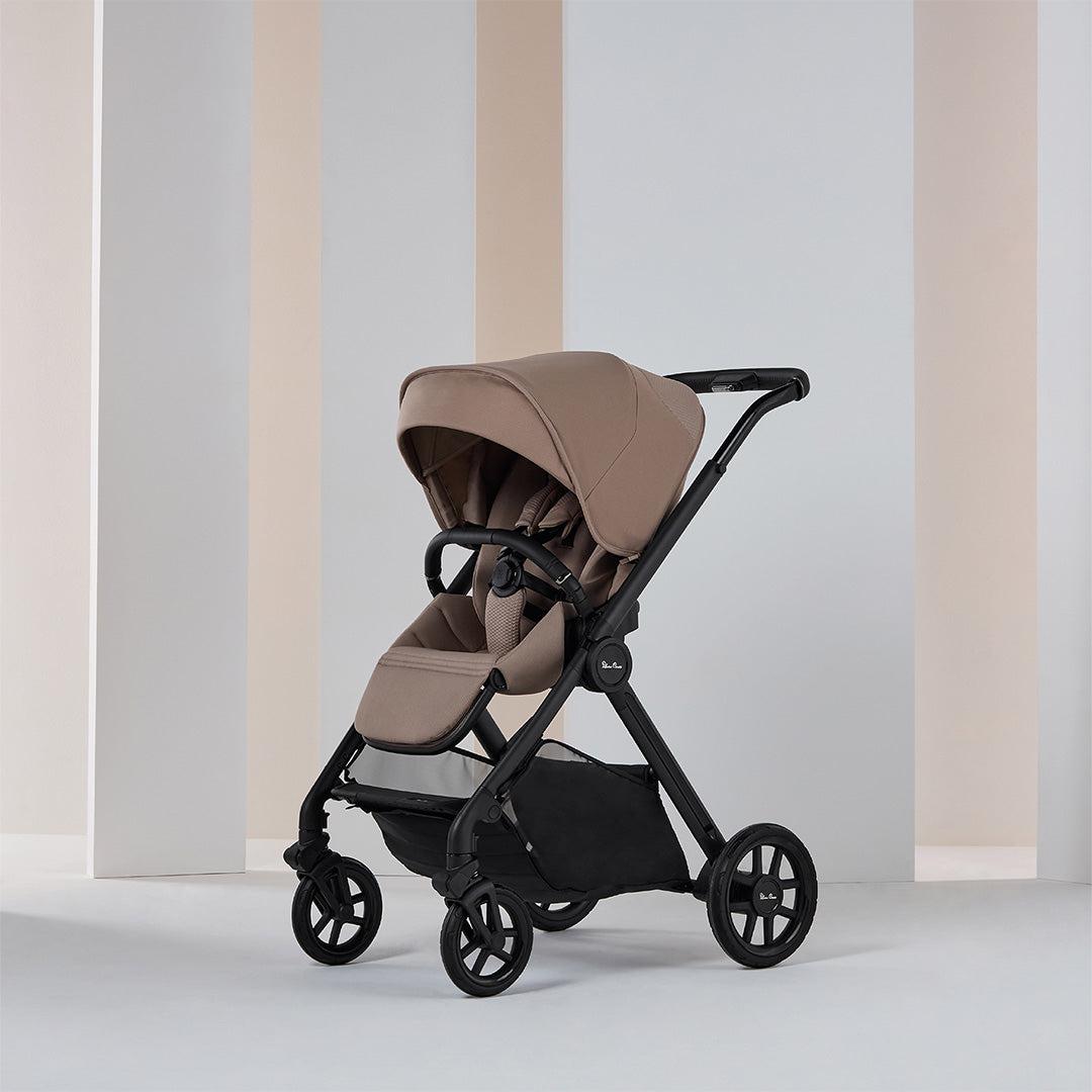 Silver Cross Reef 2 Pushchair + Pebble 360 Pro Travel System - Mocha-Travel Systems-Mocha-With Accessory Box | Natural Baby Shower